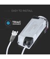 V-Tac 24W dimbar driver - Passer til 24W V-Tac panel downlight