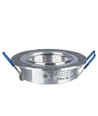 MR16 eller GU10 Downlight-sett - Uten lyskilde, børstet aluminium, Hull: Ø7,5 cm, Mål: Ø9,1 cm