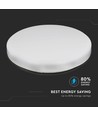 15W LED-taklampe - IP44, Ø20cm, rund