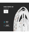 5m 7W/m RGB LED-strip - 12V DC, IP20, 60 LED pr. meter