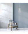 Outlet: V-Tac pendellampe - Matt hvit, metall, E27