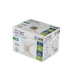 5W LED vegglampe - IP65 utendørs, Rund, Hvit, Justerbar spredning, Inkl. lyskilde