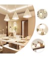 Outlet: Aigostar LED A5 A60 12W, E27 sokkel - 4000K, Sett med 5 stykker