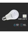 V-Tac 6W RGB LED pære - Med RF fjernkontroll, E27