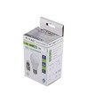 E27 6W LED-pære - Med RF-fjernkontroll, RGB