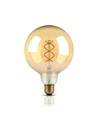 E27 5W LED globepære - Ø12,5cm, Kultråd, ekstra varmhvit