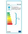 Taklampe GU10 - IP20, firkantet, hvit, uten lyskilde