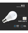 B22 9W LED-pære
