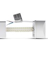 V-Tac 40W komplett LED armatur - Cree LED chip, 120 cm, 230V
