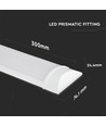 60cm 20W komplett LED-armatur - 6 års garanti