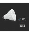 GU5.3 6,5W LED spotpære - 12V, Samsung LED chip, MR16