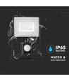 30W LED-lyskaster med sensor - Samsung LED-chip, arbeidslampe