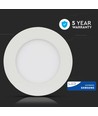 LED innfellingspanel, 24W - Samsung LED-chip, Hull: Ø28 cm, Mål: Ø30 cm