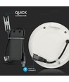 LED innfellingspanel, 24W - Samsung LED-chip, Hull: Ø28 cm, Mål: Ø30 cm
