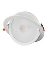 20W Ø17cm LED-spotlight - Hull: Ø14,5 cm, Mål: Ø17 cm, 3 cm høy, Samsung LED-chip