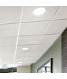 30W Ø22,5cm LED spotlight - Hull: Ø19,5 cm, Mål: Ø22,5 cm, 3 cm høy, Samsung LED chip
