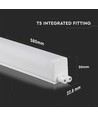 60cm 7W kompakt armatur - Samsung LED-chips