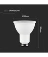 V-Tac 5W LED spot - Samsung LED chip, 230V, GU10