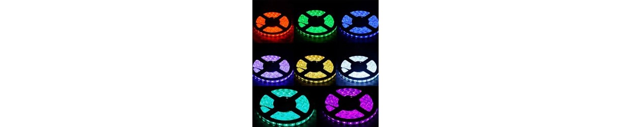 12V IP68 RGB Vanntette LED-strips