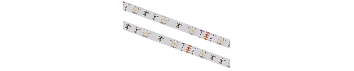 24V IP68 RGB Vanntette strimler