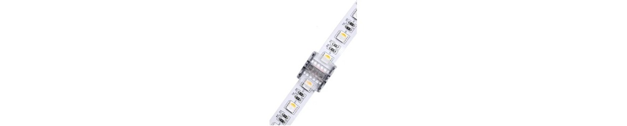 RGB+W LED Strip Tilbehør 12V/24V