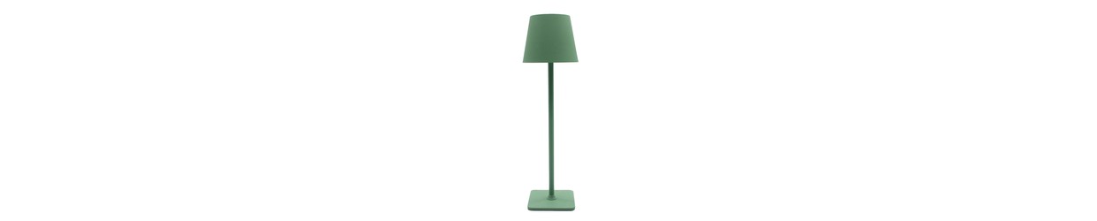 Oppladbare Bordlamper