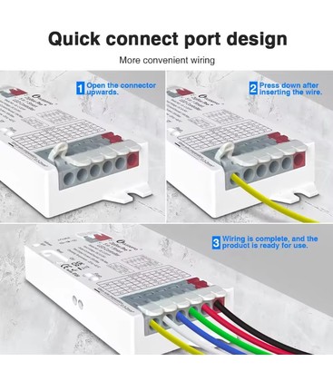 Koblingsskjema og installasjon av Gledopto Pro Zigbee-kontroller for RGB og fargetemperatur.