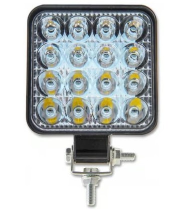 Kraftig 48W LED arbeidslampe for profesjonell belysning i verksted og garasje.